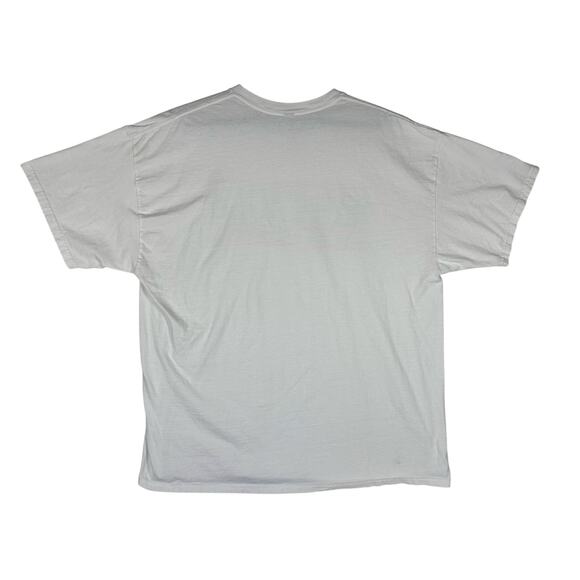 Auburn University War Eagle T-Shirt 2XL White Oversized College Graphic Tee - Picture 7 of 8